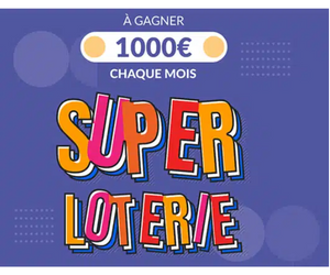 chèque de 1 000 € offert par Blancheporte