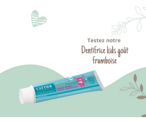 dentifrice kids 2-6 ans de Cattier