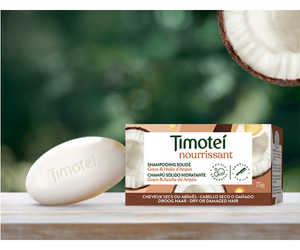 Beauté Test vient de lancer une offre permettant à 100 candidats d'essayer gratuitement le shampoing solide nourrissant de Timotei.