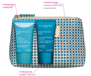 duo de soins Hydra-Essentiel de Clarins