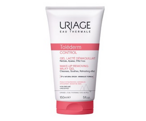 gel lacté démaquillant Toléderm Control d'Uriage