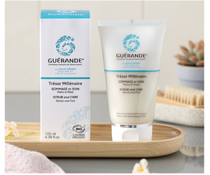 gommage et soin mains et pieds Trésor Millénaire Guérande