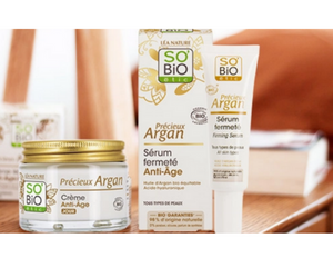 la crème nutritive Perles d’argan SO’BiO étic