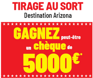 un chèque Atlas for Men de 5000 euros