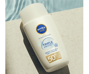 un fluide UV visage FPS 50+ de Nivea