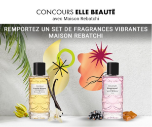 un lot de 2 parfums Maison Rebatchi à gagner