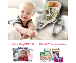 un transat pour bébé à gagner