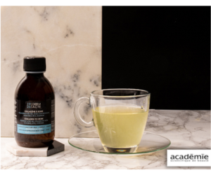 une bouteille de collagène à boire de chez Derm Acte