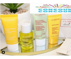 une box beauté Clarins à gagner