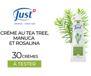 crème au tea tree, manuca et rosalina de Just