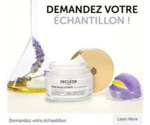 crème de jour raffermissante Lavande Iris Decléor