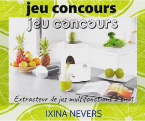 extracteur de jus Magimix offert