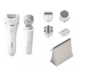 set beauté épilateur Philips série 9000