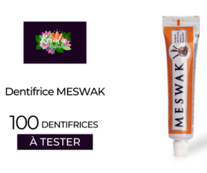 un dentifrice Meswak à tester