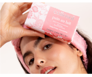 un savon Pain au lait de Collosol