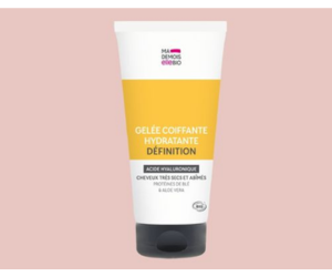 une gelée coiffante hydratante de Mademoiselle Bio