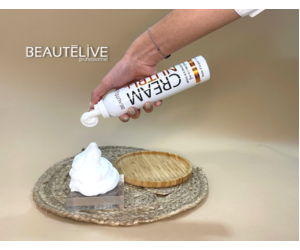 une mousse onctueuse Nutri+ Beautélive Professionnel