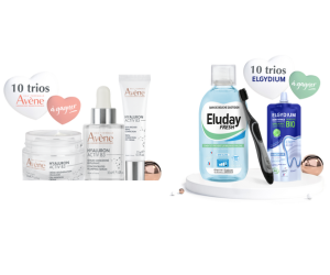 un trio de soins Avène ou Elgydium offert