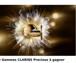 une gamme de soins Clarins Precious offerte