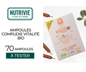 Complexe Vitalité Bio de Nutrivie