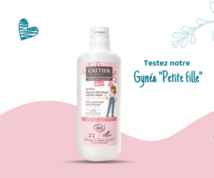 mousse toilette intime Gynéa petite fille Cattier