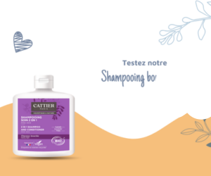 shampooing boucles 2 en 1 de Cattier