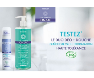 duo de Déo et Gel douche Eau Thermale Jonzac