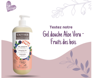 gel douche Fruits des bois de Cattier