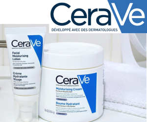 routine hydratante pour l'été de Cerave à gagner