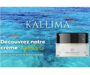 une crème visage hydratante Kallima