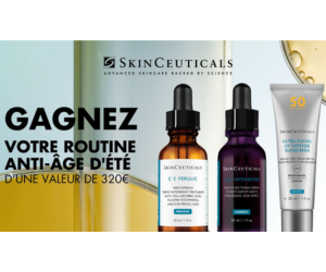 une routine de soins anti-âge SkinCeuticals à gagner