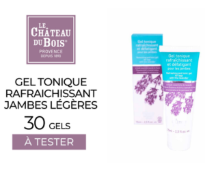 le gel jambes légères de Château du Bois