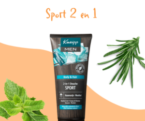 shampooing-douche sport homme de Kneipp