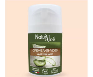 crème anti-rides biologique de Natur'Aloé