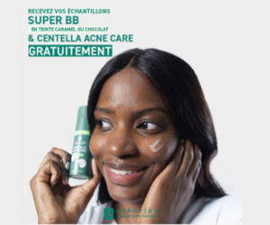 Échantillons offerts Centella Acne Care et super BB Erborian