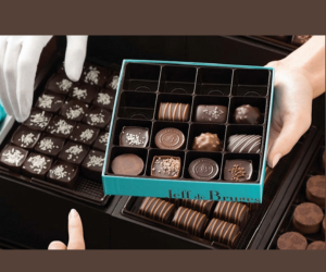 ballotin de chocolats Jeff de Bruges