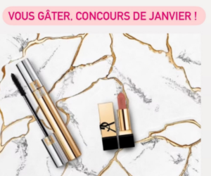 Fanny Fovelle coffret beauté Yves Saint Laurent