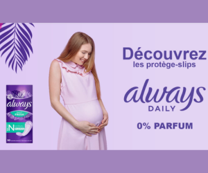 test gratuit pack protège-slips Always Daily Fresh