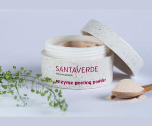 test gratuit gommage enzymatique en poudre Santaverde