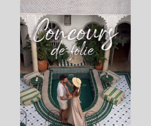 un voyage pour deux à Marrakech