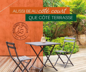 Hespéride un ensemble repas Greensboro Roland-Garros à gagner