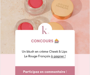 Kalista un blush en crème Le Rouge Français offert