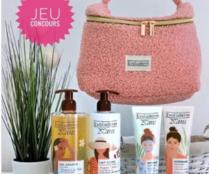 des_tests_oupas un coffret de soins Evoluderm à gagner
