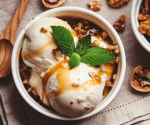 une glace artisanale Ecomiam