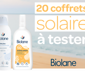 un coffret solaire Biolane