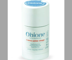une crème solide visage Obione
