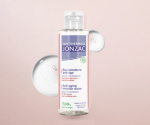 une eau micellaire anti-âge Sublimactive