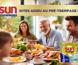 pack de capsules lave-vaisselle Sun Absolu Plus