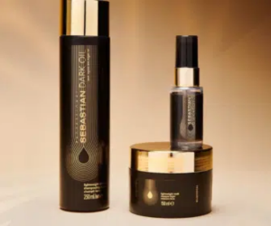routine capillaire Dark Oil de Sebastian Professional