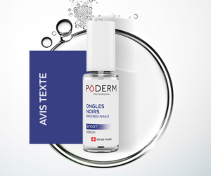 sérum Ongles Noirs de Poderm